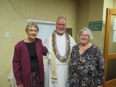 Super Team - Viv Whimster, Rev. Tau Lasi, Deacon Margaret Birtles