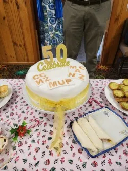 cake for 50th Anniversary of Matamata Union Parish