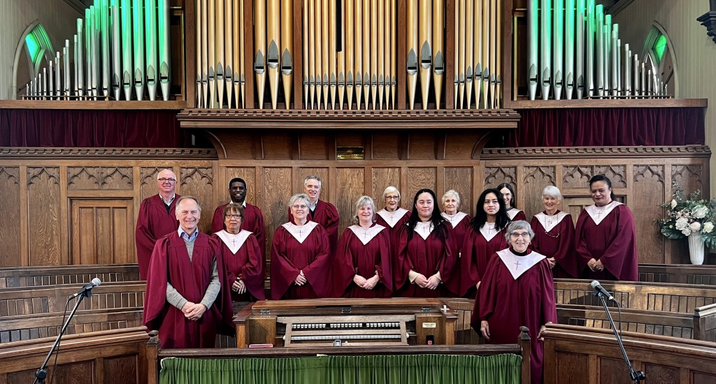 Mt Albert Choir by organ
